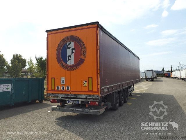 Rơ moóc bán mở với bạt phủ Schmitz Cargobull Semitrailer Curtainsider Standard Hayon