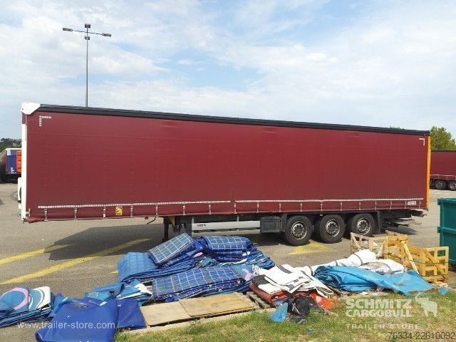 Rơ moóc bán mở với bạt phủ Schmitz Cargobull Semitrailer Curtainsider Standard Hayon