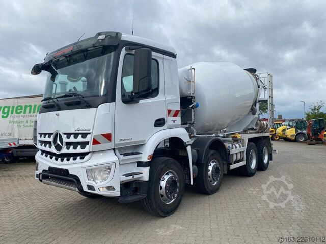 Camión hormigonera MERCEDES-BENZ Arocs 3240 B 8x4 Betonmischer Deutsch Top AP Ach