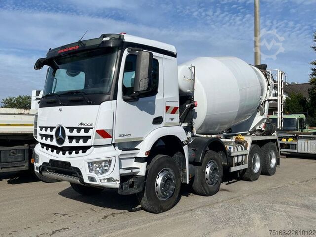 Camión hormigonera MERCEDES-BENZ Arocs 3240 B 8x4 Betonmischer Deutsch Top AP Ach