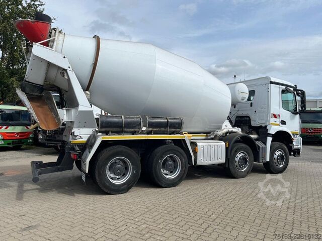 কংক্রিট মিক্সার ট্রাক MERCEDES-BENZ Arocs 3240 B 8x4 Betonmischer Deutsch Top AP Ach
