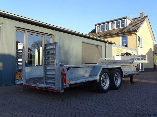Tieflader kuiper 8 Tons Be Oplegger 670x195 laadvloerhoogte 50 cm