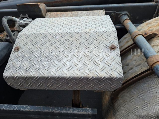 Kroklastebil MERCEDES-BENZ Aufbau Meiller Abroller RK 20.67 / Haken Hook