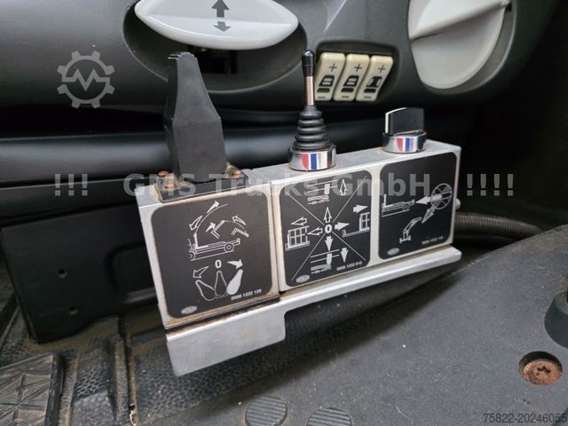 Kroklastebil MERCEDES-BENZ Aufbau Meiller Abroller RK 20.67 / Haken Hook