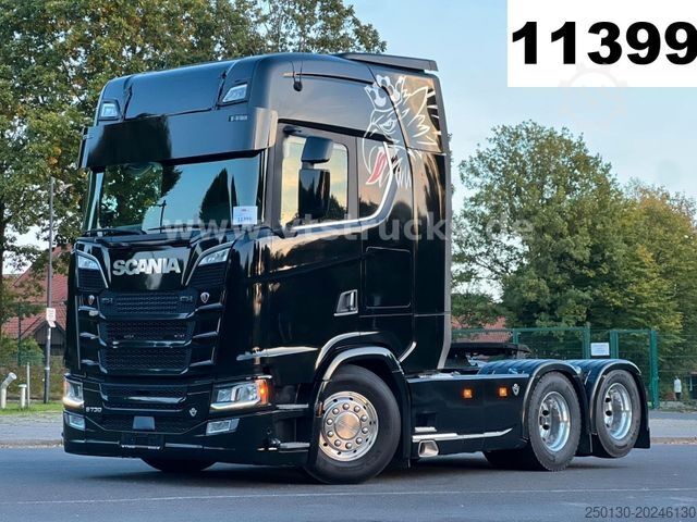 Standard trækkerunit SCANIA S730 V8 Vollluft, Retarder, Liftachse