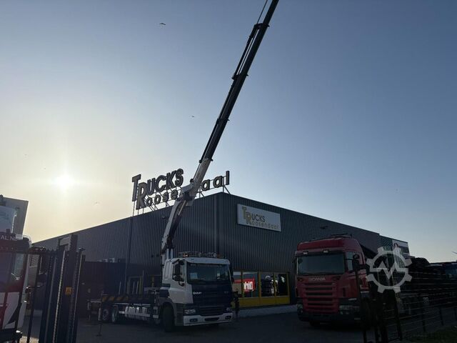 Kraana veoauto DAF CF 85.410 + HMF 42 TON + REMOTE + 6X2 + EURO 5 ...