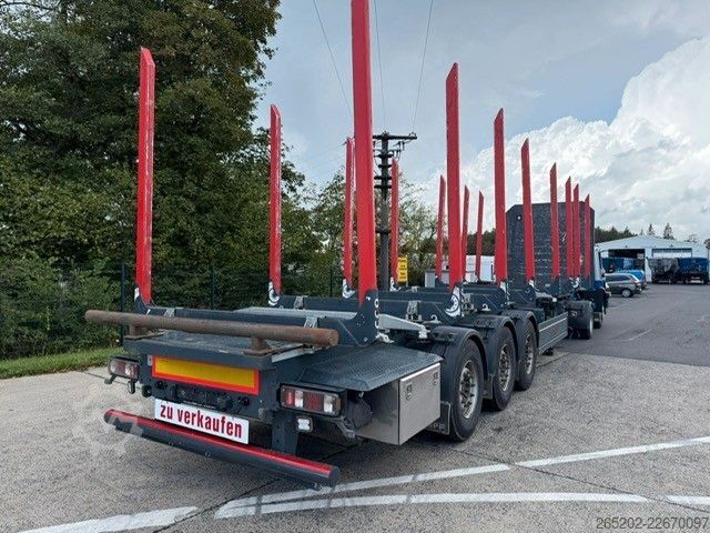 Log semitrailer KEMPF KEMPF Holztransportauflieger, SP 39/3