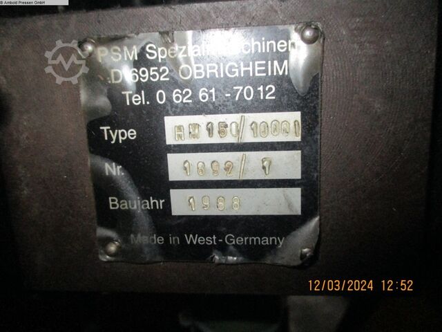 Rolni PSM HM 150-1000