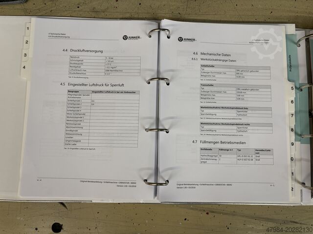 Sylindrisk slipemaskin Junker GRINDSTAR