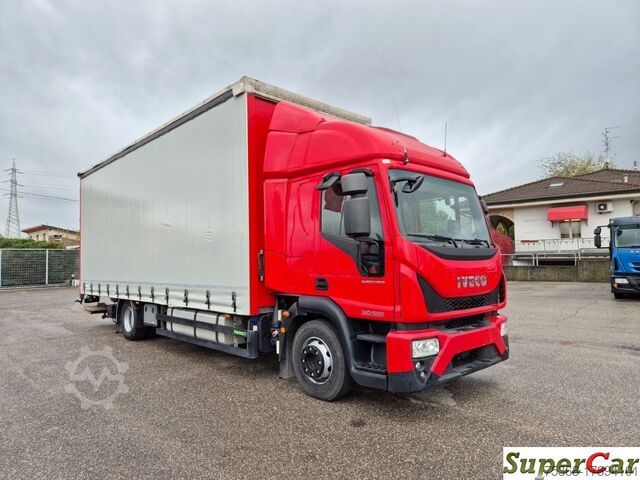 तिरपाल के साथ फ्लैटबेड ट्रक Iveco EUROCARGO 140-280