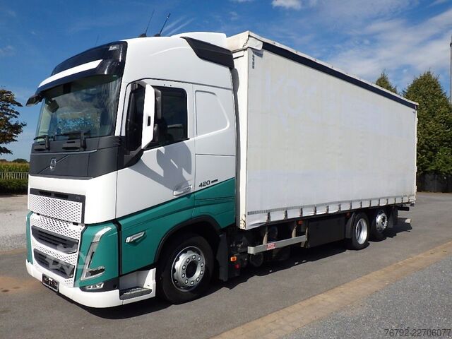 LKW mit Pritsche (offen) VOLVO FH 420 Pritsche 7,8m/Edscha/Hubd./Lenkachse/VEB+