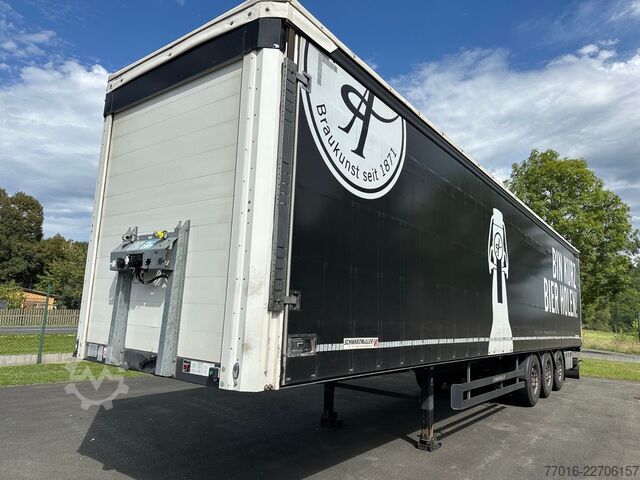 খোলা আধা-ট্রেলার সঙ্গে তারপুলিন SCHWARZMÜLLER S1 Speed Curtainsider ,SAF Achsen,,Edsccha,Lift
