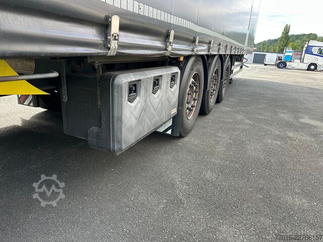 খোলা আধা-ট্রেলার সঙ্গে তারপুলিন SCHWARZMÜLLER S1 Speed Curtainsider ,SAF Achsen,,Edsccha,Lift