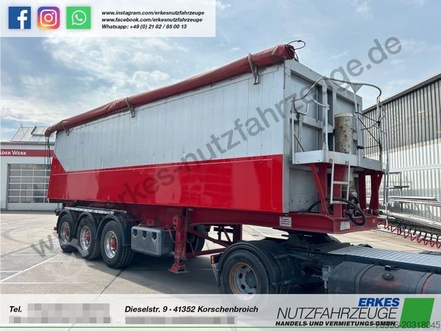 Tipper semitrailer STAS Meierling Alumulde 42m³