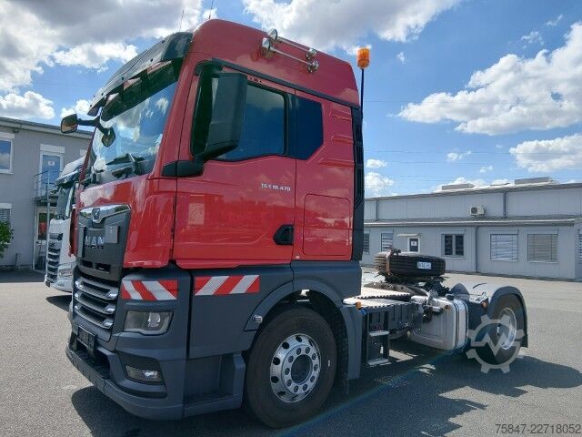 стандартный седельный тягач MAN TGX 18.470 BL Kipphydraulik Retarder Alu