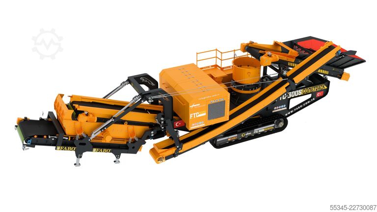 Equipo de trituración FABO cone crusher / stone crusher 400-500 TPH Cone crusher FTC-300S
