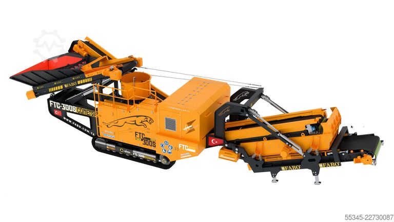 Equipo de trituración FABO cone crusher / stone crusher 400-500 TPH Cone crusher FTC-300S