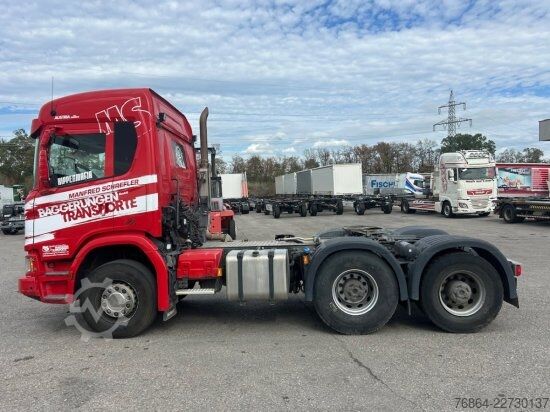 标准牵引车头 SCANIA G500 XT, 6X4, 70T., KIPPHYDRAULIK, LEDER, RETARDER, OPTICRUISE