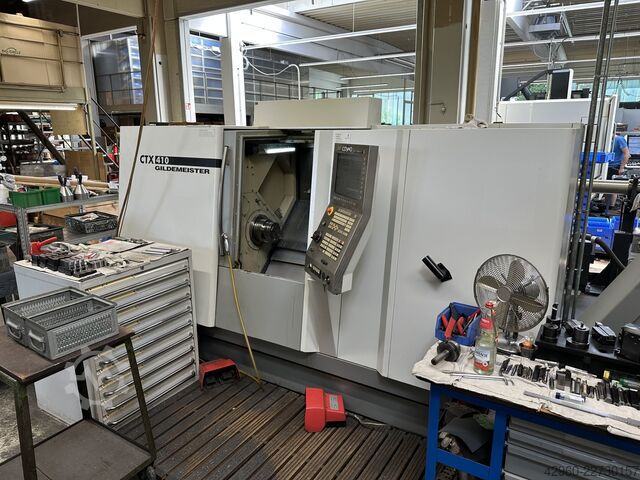 CNC旋削・フライス盤センター Gildemeister CTX 410 V4