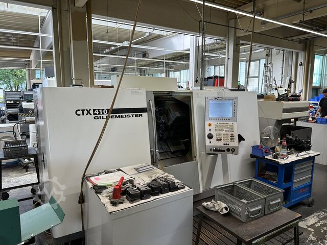 CNC旋削・フライス盤センター Gildemeister CTX 410 V4