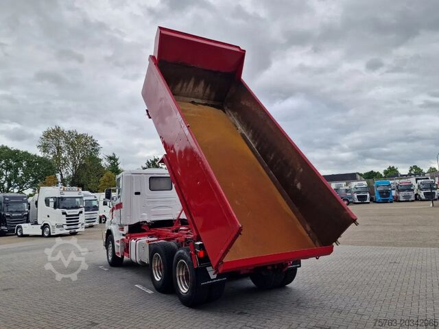 Savivartis Scania T124-470 6x2 - Tipper - Manual gearbox - Full s...
