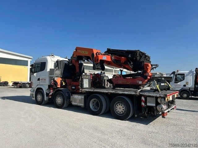 Grue montée sur camion SCANIA R 164B 8X2*6 NB