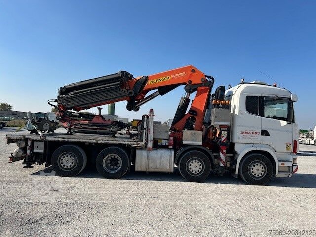 Grue montée sur camion SCANIA R 164B 8X2*6 NB