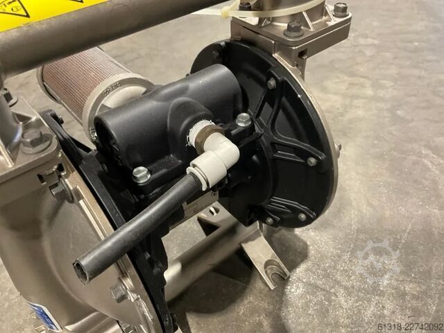 משאבת דיאפרגמה כפולה מופעלת באוויר (AODD) Verderflex VA25S-A01AS2SSSSPTPT