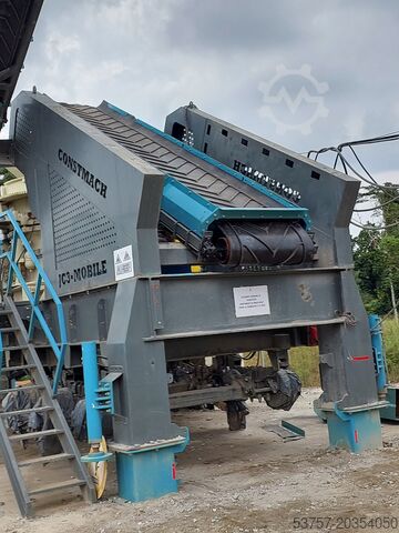 移动破碎站/颚式破碎机 Constmach Mobile Crushing Plant 250-300 TPH Mobile Jaw Crushing Plant