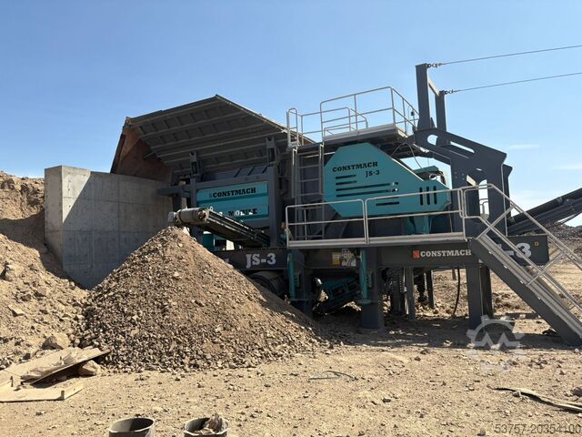 Færanleg mulningarverksmiðja Constmach Mobile Crushing Plant Mobile Crushing Plant 120-150 tph JS-2