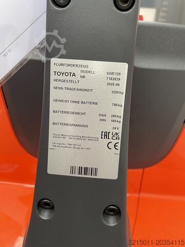 Carretilla elevadora TOYOTA BT SWE160