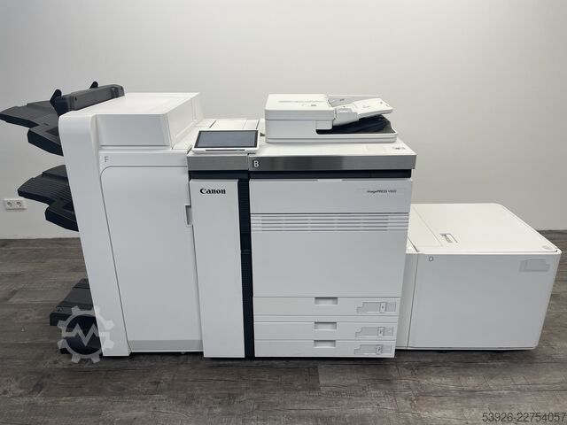 Digitaalinen painokone Canon imagePRESS V800 incl. Paperdeck, Booklet Finisher, Fiery