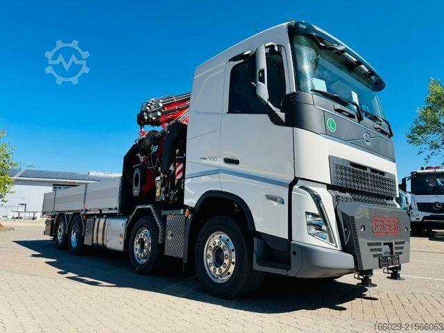 Grua montada em camião VOLVO FH 500 8x2 mit F990RA.2.28 L616 V30