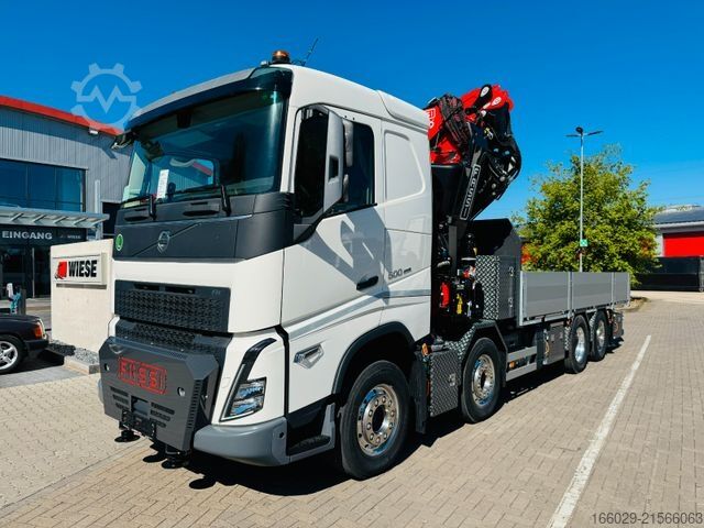 Grua montada em camião VOLVO FH 500 8x2 mit F990RA.2.28 L616 V30