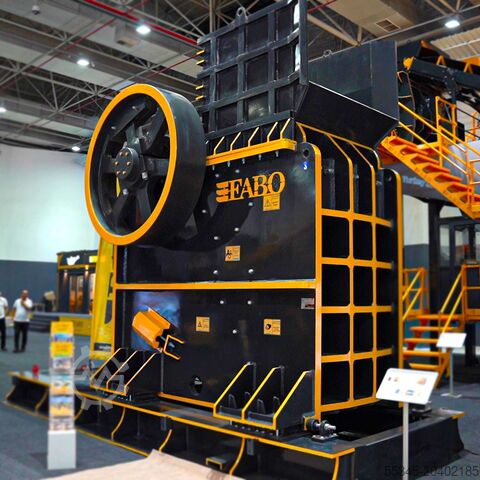 ציוד ריסוק / מגרסה לסת FABO Jaw Crusher stone crushing machine 320-600 t/h