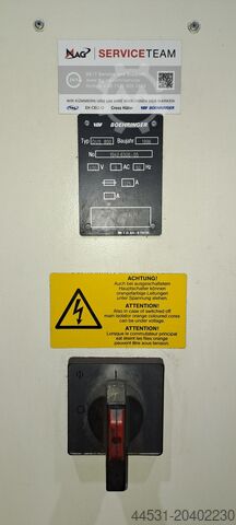 Tokarski stroj - kontroliran ciklusom VDF Boehringer DUS 800