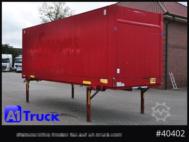 د باکس جوړښت سره سویپ بدن KRONE BDF 7,82 Wechselbrücke, 2680mm Innenhöhe.