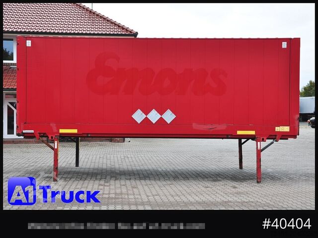 د باکس جوړښت سره سویپ بدن KRONE BDF 7,82 Wechselbrücke, 2680mm Innenhöhe.