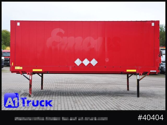 د باکس جوړښت سره سویپ بدن KRONE BDF 7,82 Wechselbrücke, 2680mm Innenhöhe.