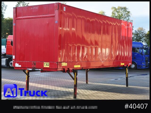 د باکس جوړښت سره سویپ بدن KRONE BDF 7,82 Wechselbrücke, 2680mm Innenhöhe.