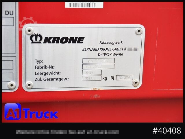 د باکس جوړښت سره سویپ بدن KRONE BDF 7,82 Wechselbrücke, 2680mm Innenhöhe.