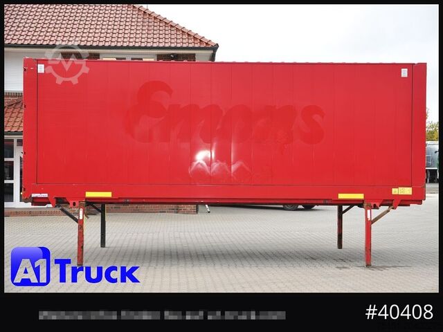 د باکس جوړښت سره سویپ بدن KRONE BDF 7,82 Wechselbrücke, 2680mm Innenhöhe.