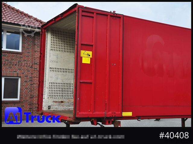 د باکس جوړښت سره سویپ بدن KRONE BDF 7,82 Wechselbrücke, 2680mm Innenhöhe.