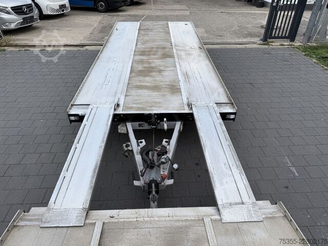 Trailer pengangkut mobil  Kegger KG 30.48S 4,8m Kippanhänger Auffahrrampe