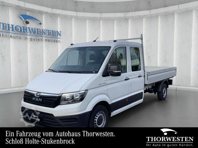 Kombi vozilo sa dvostrukom kabinom MAN TGE 3.140 DOKA PRITSCHE AHK DAB Anhängelast 3,0T