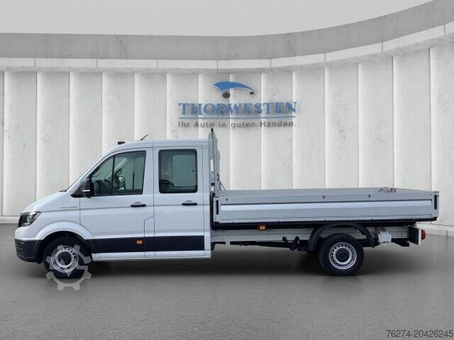 Kombijevsko vozilo s dvostrukom kabinom MAN TGE 3.140 DOKA PRITSCHE AHK DAB Anhängelast 3,0T