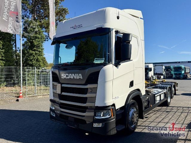 Camion porte-caisses amovibles Scania R450 - 6x2*4 - SDG MULTIWECHSLER - NEW TIRES