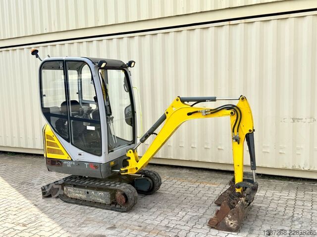 Minikoparka WACKER Neuson ET16 / 2019 BJ / 1.092 H / 3 x Löffel