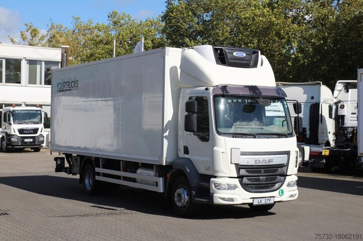 Refrigerated truck Daf LF 250 E6  Carrier Supra Strom Tür + LBW Kamera