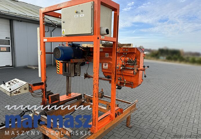 Serradora de cinta horizontal para troncos WIREX typ CZ-1/ZM